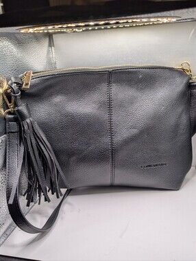 Vegan Leather Black Purse